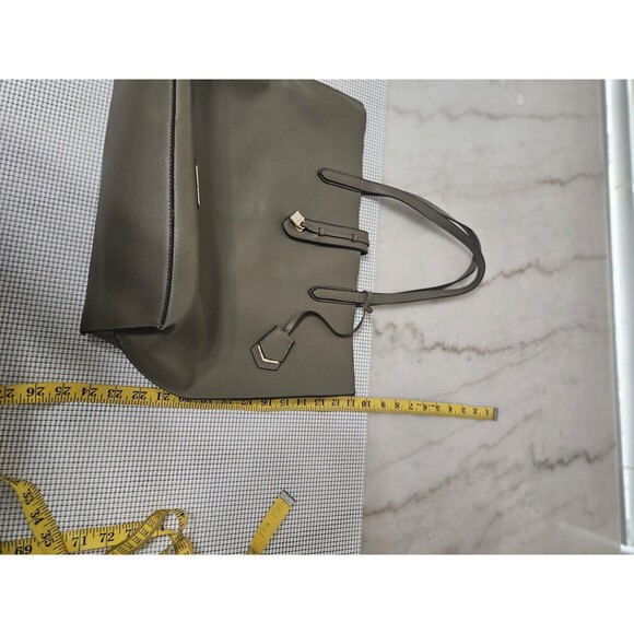 Bebe Los Angeles Tote Bag Faux Leather Black Tote - Picture 7 of 8